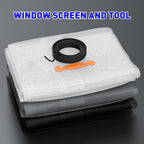 MAGZO Window Screen Replacement Mesh 48"W x 99"L - Image 4