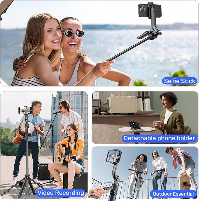 Auto Face Tracking Selfie Stick Tripod - Image 4