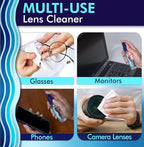 Lens Cleaner Spray – 25 Pack 2oz Bottles | Premium Streak-Free Glasses & Screen - Image 3