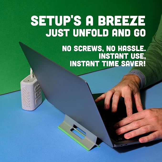 Steepy Portable Laptop Stand for Desk – Adjustable Height, & Portable Laptop - Image 5