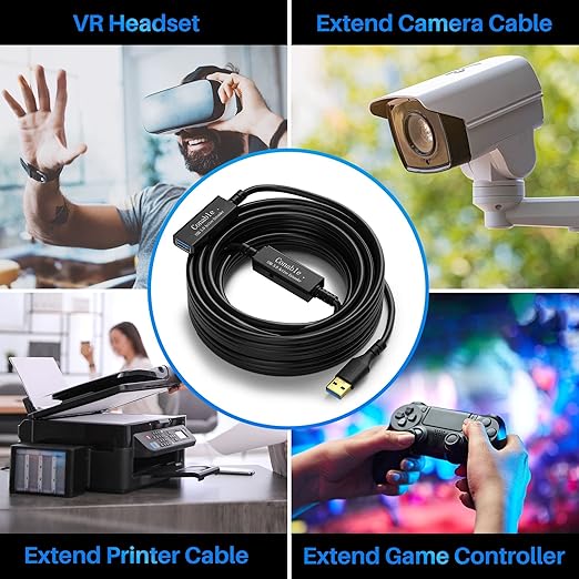 USB 3.0 Active Extension Cable 40 Feet, Long USB Type-A Male to Female Extender - Image 5