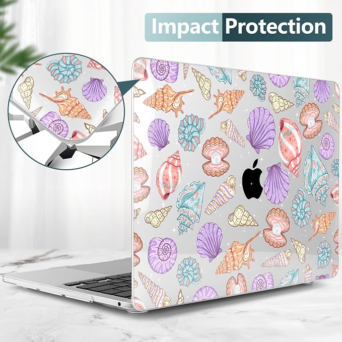 TWOLSKOO Compatible with MacBook Pro 13 inch Case 2023-2016 A2338 M2/M1 A2251 - Image 6