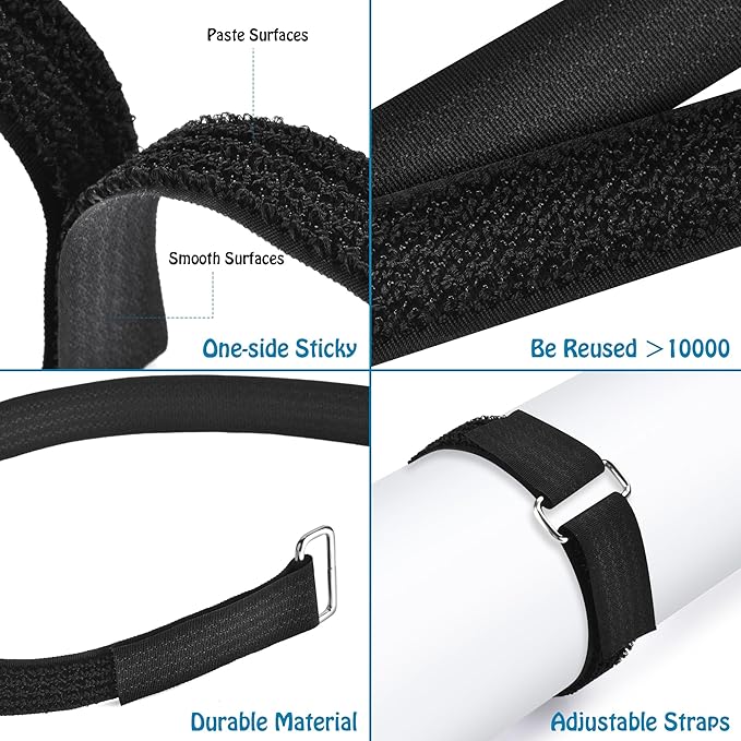 0.75" x39.4ft Hook and Loop Straps - Image 5