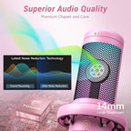 TONOR Gaming Microphone Arm Set, RGB Condenser Mic - Image 2