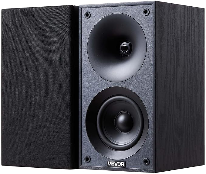 VEVOR Passive Bookshelf Speaker, Book Shelf Stereo Speakers - Image 9