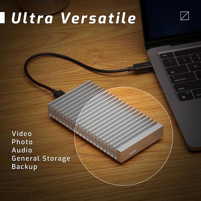 OWC 4TB Express 1M2 40Gb/s Portable NVMe SSD USB4 Ultra Fast External SSD Drive - Image 7