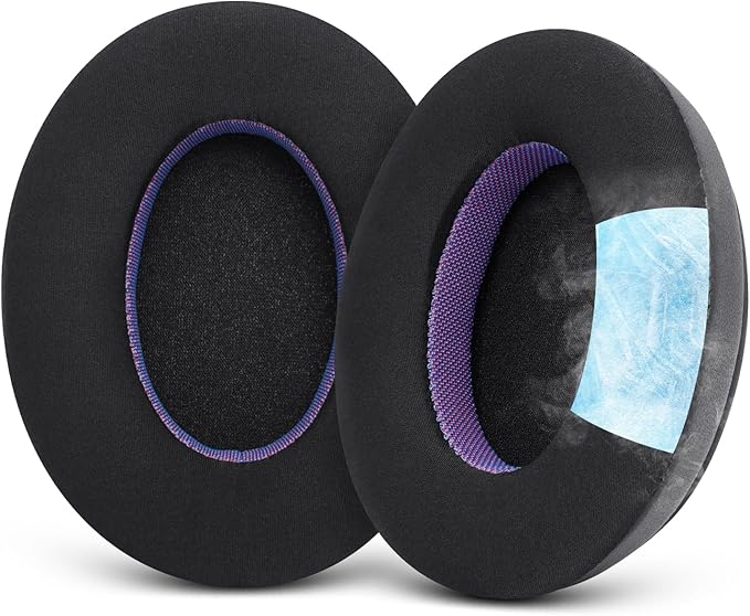Ice Silk Fabric Replacement Earpads Cushions by GGVOEARS