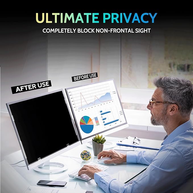 21.5 Inch Privacy Screen for Computer Monitor 16:9 Aspect Ratio, Eye Protection - Image 3