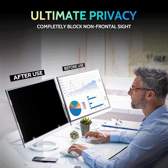 18.5 Inch Privacy Screen for Computer Monitor 16:9 Aspect Ratio, Eye Protection - Image 2