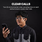 JLab Go Pods ANC True Wireless Bluetooth Earbuds & Charging Case, Hybrid Active - Image 7