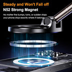 Vacuum Magnetic Car Phone Holder Foldable Mount - Image 6