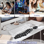 Cloud Wrist Rest for Keyboard and Mouse, Memory Foam PU Leather Keyboard Wrist - Image 6