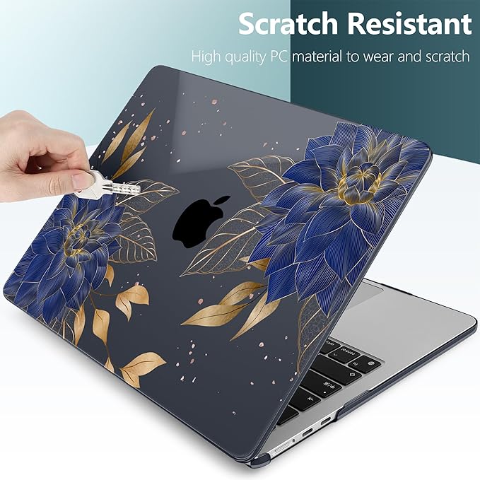TWOLSKOO Compatible with M4 MacBook Air 15 inch Case 2025-2023 Released Model - Image 4