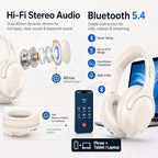 MIDOLA Bluetooth Headphones Over Ear 68H Playtime 6 EQ Wireless Headset - Image 9
