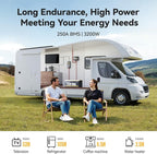 Power Queen 12.8V 410Ah LiFePO4 Battery, 5248Wh Energy Lithium Battery Built in - Image 4