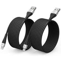 Extra Long iPhone Charger Cord 15FT 2Pack, Apple MFi Certified USB A to by OHBOX