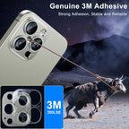 Esanik Upgrade 2 Pack for iPhone 16 Pro/iPhone 16 Pro Max Camera Lens Protector - Image 5
