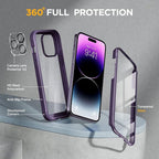 Miracase Glass Series Designed for iPhone 14 Pro Case 6.1 Inch, Upgrade - Image 4