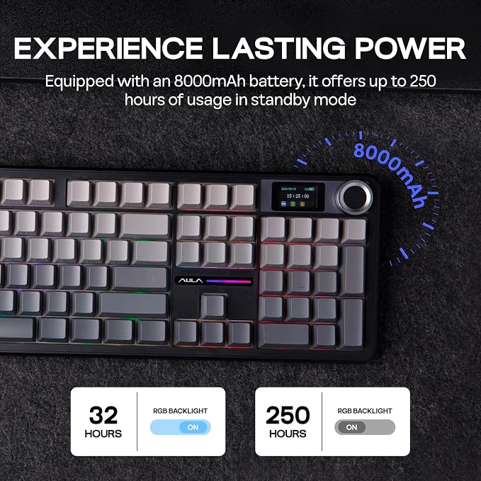 EPOMAKER X Aula F108 PRO Wireless Gaming Keyboard - Image 5