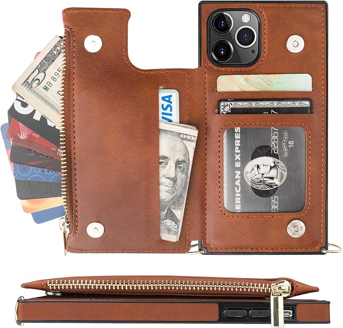Bocasal Crossbody Wallet Case for iPhone 11 Pro - Image 3