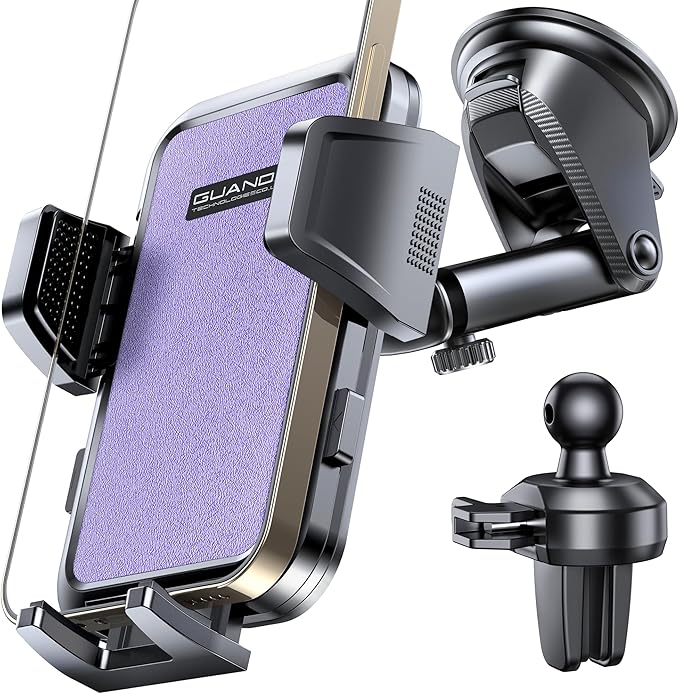 Dashboard Phone Holders for Your Car, Car Cell Phone Holder, Rotatable Suction by GUANDATECHNOLOGIESCOLTD