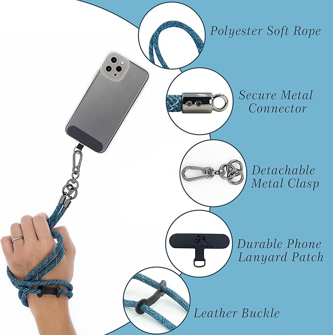 Phone Lanyard Universal Cell Phone Strap Crossbody Strap - Image 3