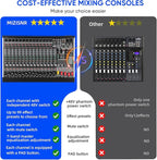 16 Channel Audio Mixer Professional Sound Mixing Board - Image 2