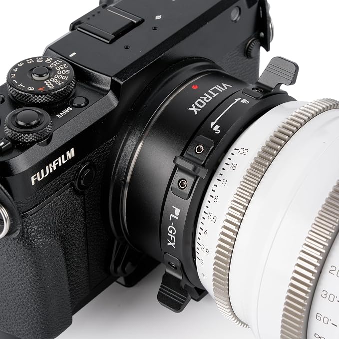 VILTROX PL-GFX Mount Adapter Ring Manual Focus Lens Converter - Image 3