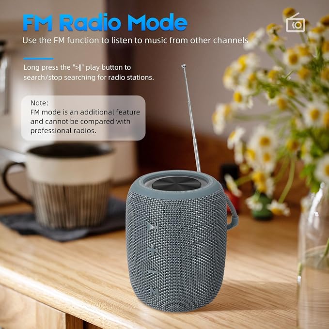Portable Bluetooth Speaker, BT5.3 Wireless Speaker 20W Bass Diaphragms - Image 5