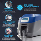ID Maker Card Edge 2 Sided Printer Machine & Supply Kit - Image 3