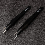 Precision ESD Anti-Static Tweezers, Jewelry-making, Laboratory Work - Image 4