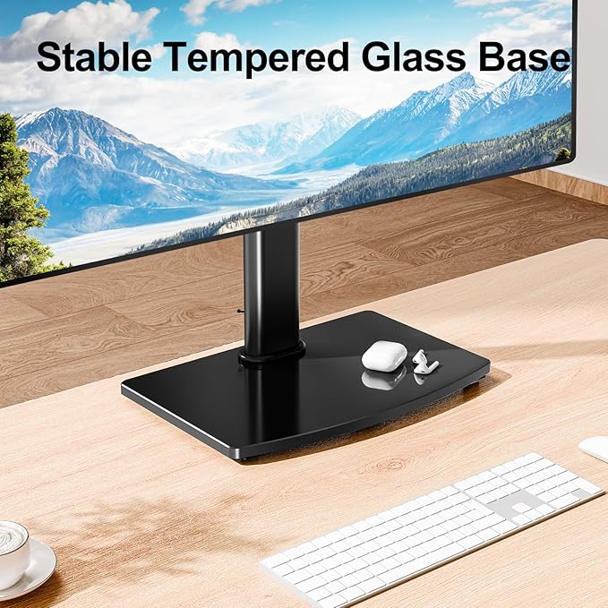 MOUNT PRO Single Monitor Stand Fits Max 32 inch Screen, Free-Standing Computer - Image 6