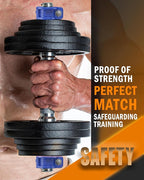 MAXRICH Barbell Clamp 1 inch Multiple Sizes & Adjustable Weight Clips - Image 4
