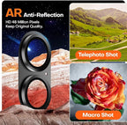 Camera Lens Protector for iPhone 16/16 Plus, Aluminum Alloy Sapphire Glass - Image 4