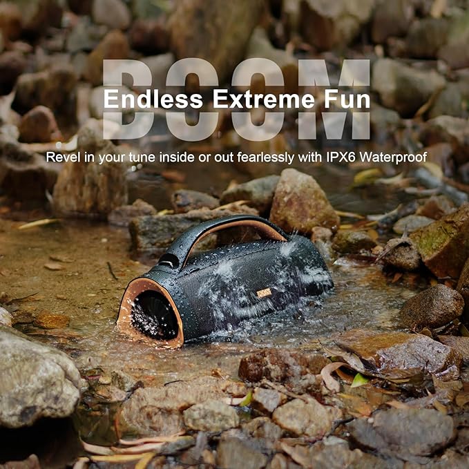 DOSS Extreme Boom+ Loud Bluetooth Speaker - Image 4