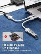 JSAUX USB to USB C Adapter, USBC OTG Adapter Compatible - Image 4