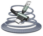 16.5FT USB C Fast Charging Cable 3.1A Fast Charge, Right Angle AINOPE USB C by AINOPE10yearsforphoneaccessories