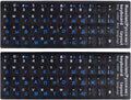 2PCS Russian Keyboard Stickers, Cyrillic Keyboard Letters Replacement Sticker by CaseBuy