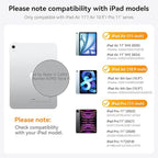 HOU iPad Air 11 Case with Keyboard Detachable Rotatable Magnetic Full - Image 2