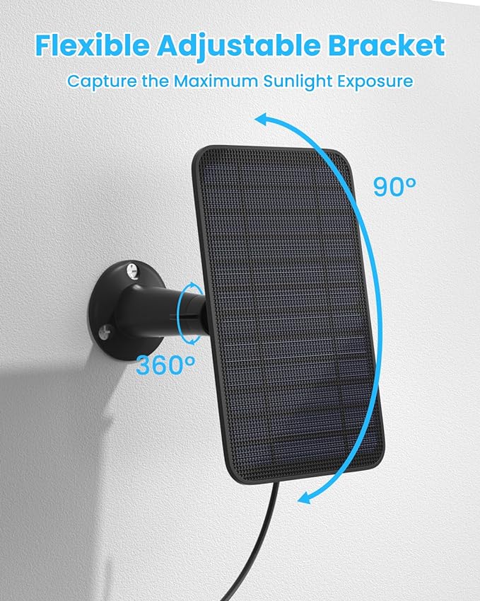 5W Solar Panel Compatible with Blink Outdoor 4/Blink Outdoor XT3 & Blink XT2/XT - Image 6