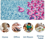Gaming Desk Pad Large Extra Length Pink Flamingos Mouse Pad Keyboard Laptop - Image 5