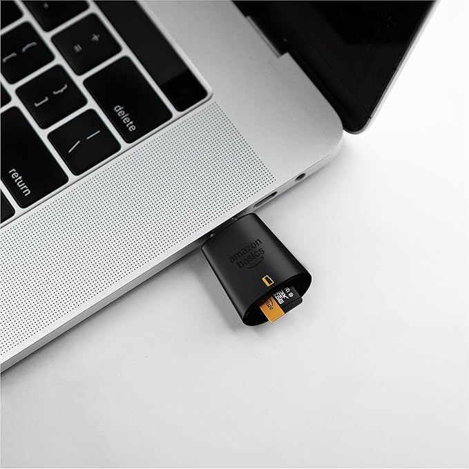 Amazon Basics Micro SD Card Reader USB-C 3.0 - Image 5
