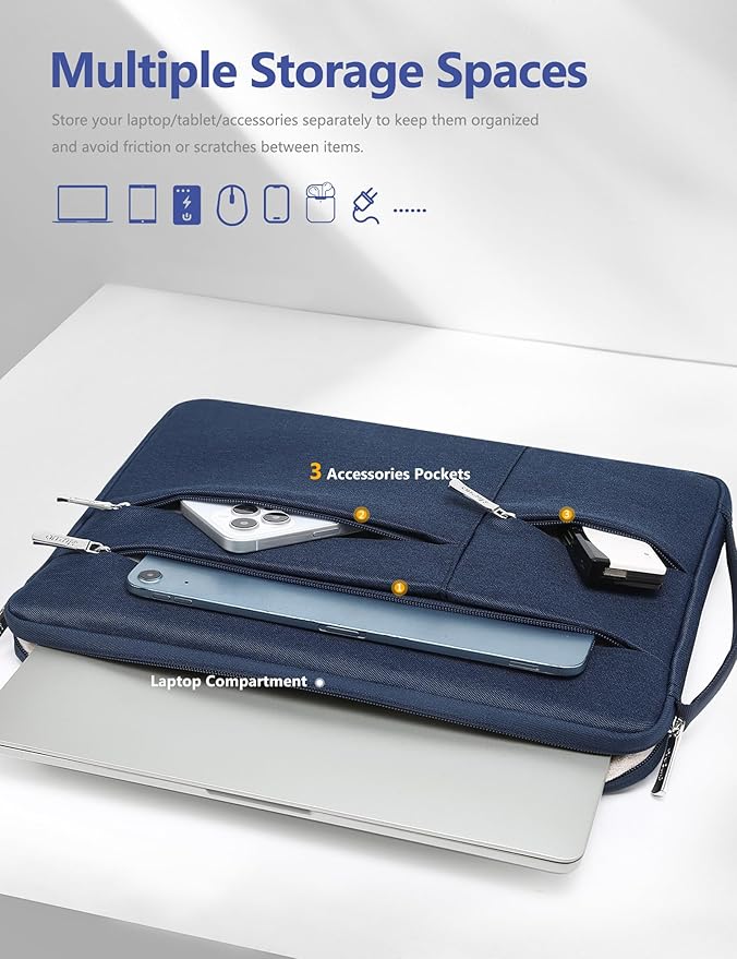 HYZUO 14-15 Inch Laptop Sleeve Bag - Image 2