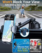 2025 Ultimate Car Phone Mount【98+LBS Strongest Suction & Military-Grade】【Patent - Image 6