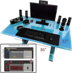Gaming Mouse Pad Extended 36 inch | 36x12x0.20 Extra Thick | Black | Stitched - Image 7