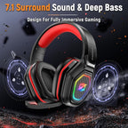 Wireless Gaming Headset with Flip Microphone - Image 3