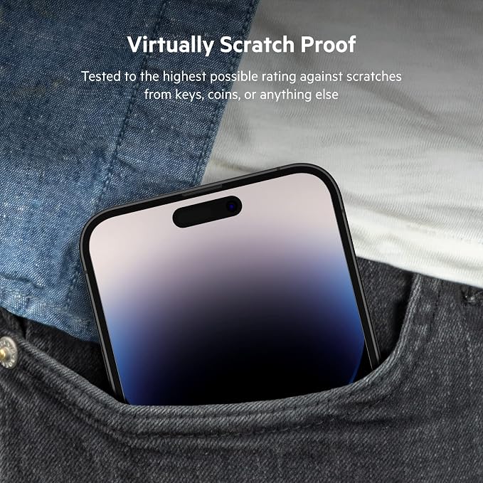 Belkin TemperedGlass iPhone 14 Pro Max Screen Protector - Image 6