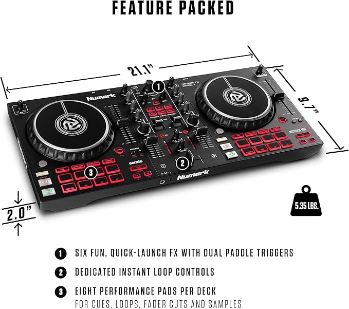 Numark Mixtrack Pro FX Serato DJ Controller - Image 5