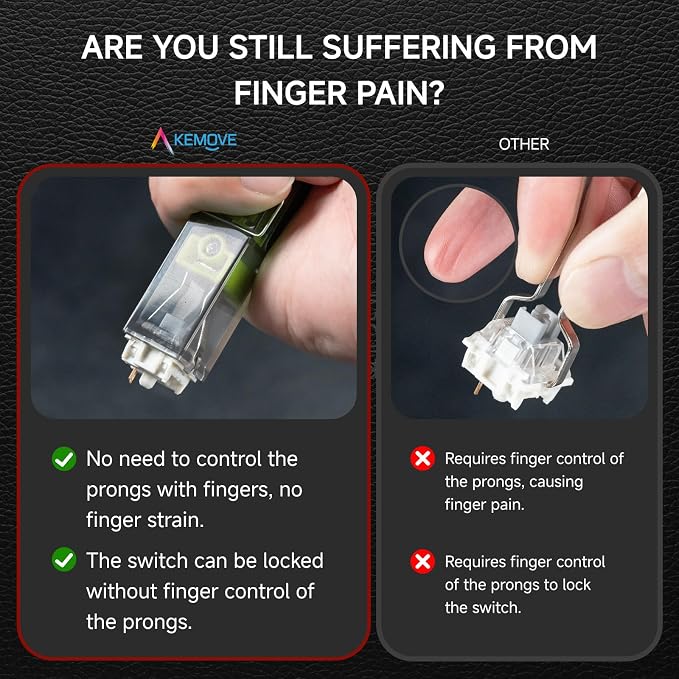 KEMOVE P10 2-in-1 Switch & Keycap Puller - Image 2