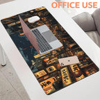 Mouse Pad Large Bustling Street Non-Slip Game Desk Mat - Image 5